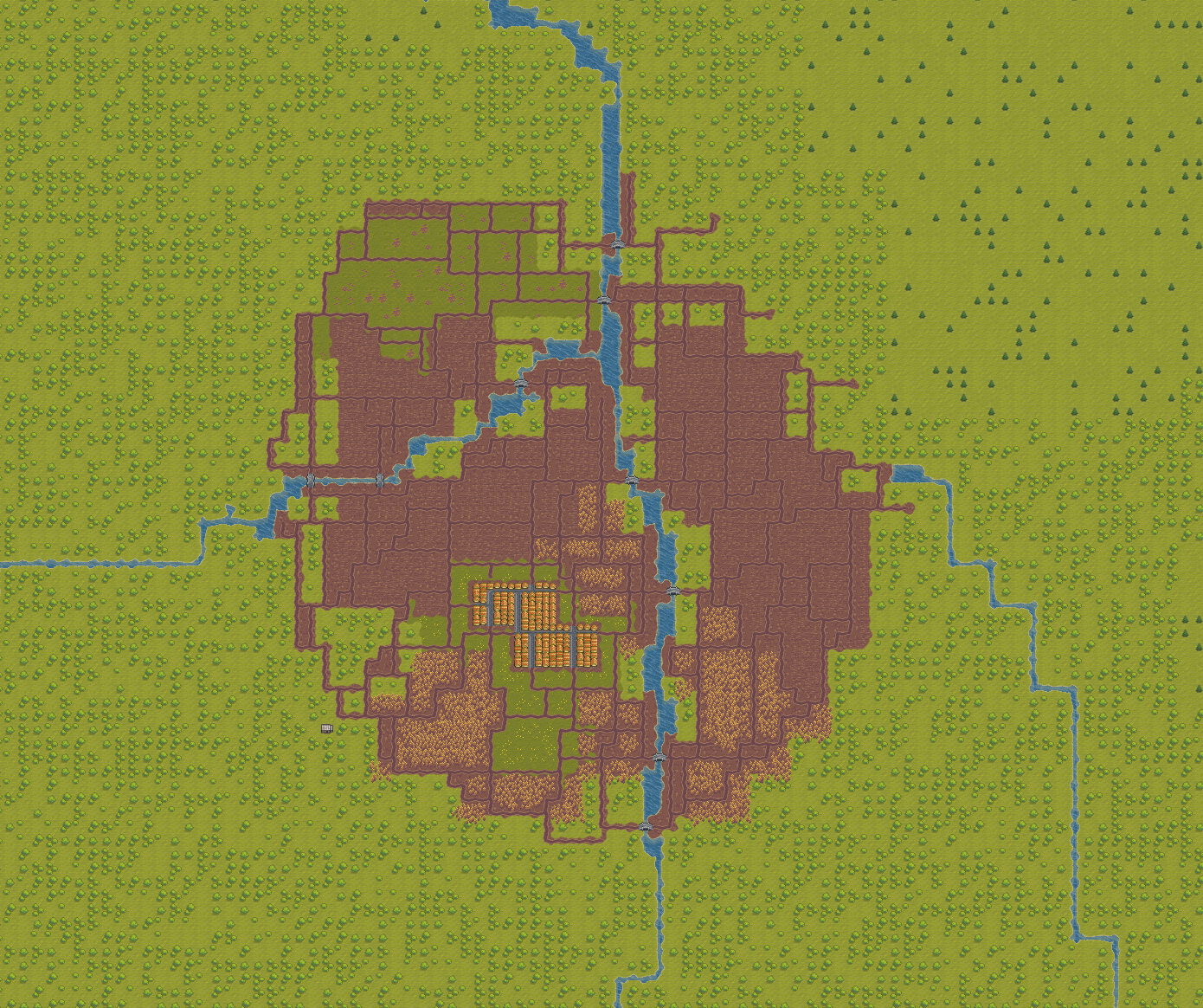 Raineddated Settlement in Ushul Dakon World Anvil