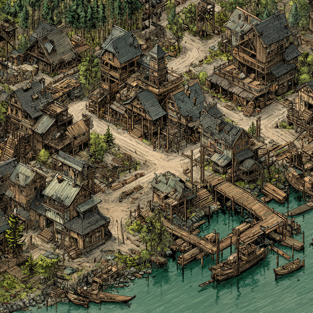 Pinewatch Location Pinewatch Settlement in Valoria | World Anvil