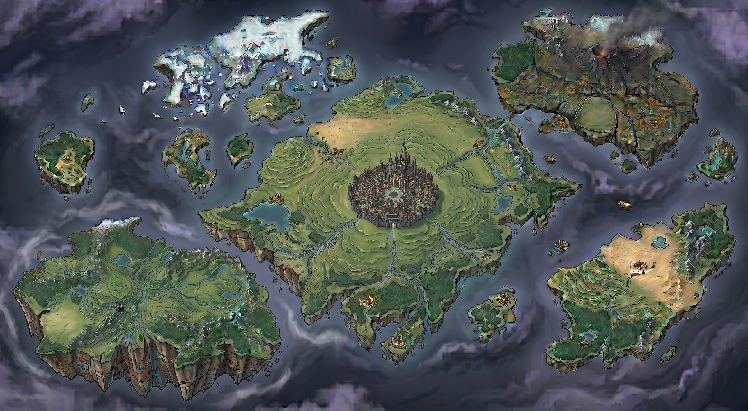 Valaris Rig Map Valaris Geographic Location in The Shattered Firmament | World Anvil