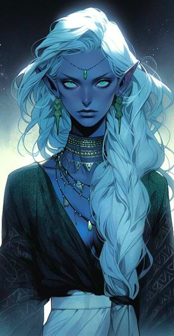 Shadow Fae Shaerra Shadebound Character in Draco Imperium | World Anvil