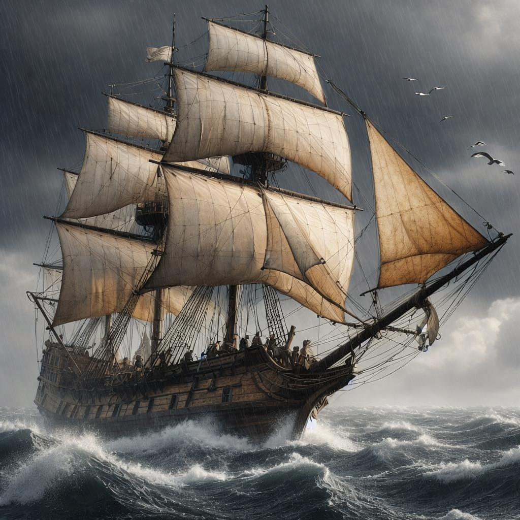The Ocean's Majesty in Storm