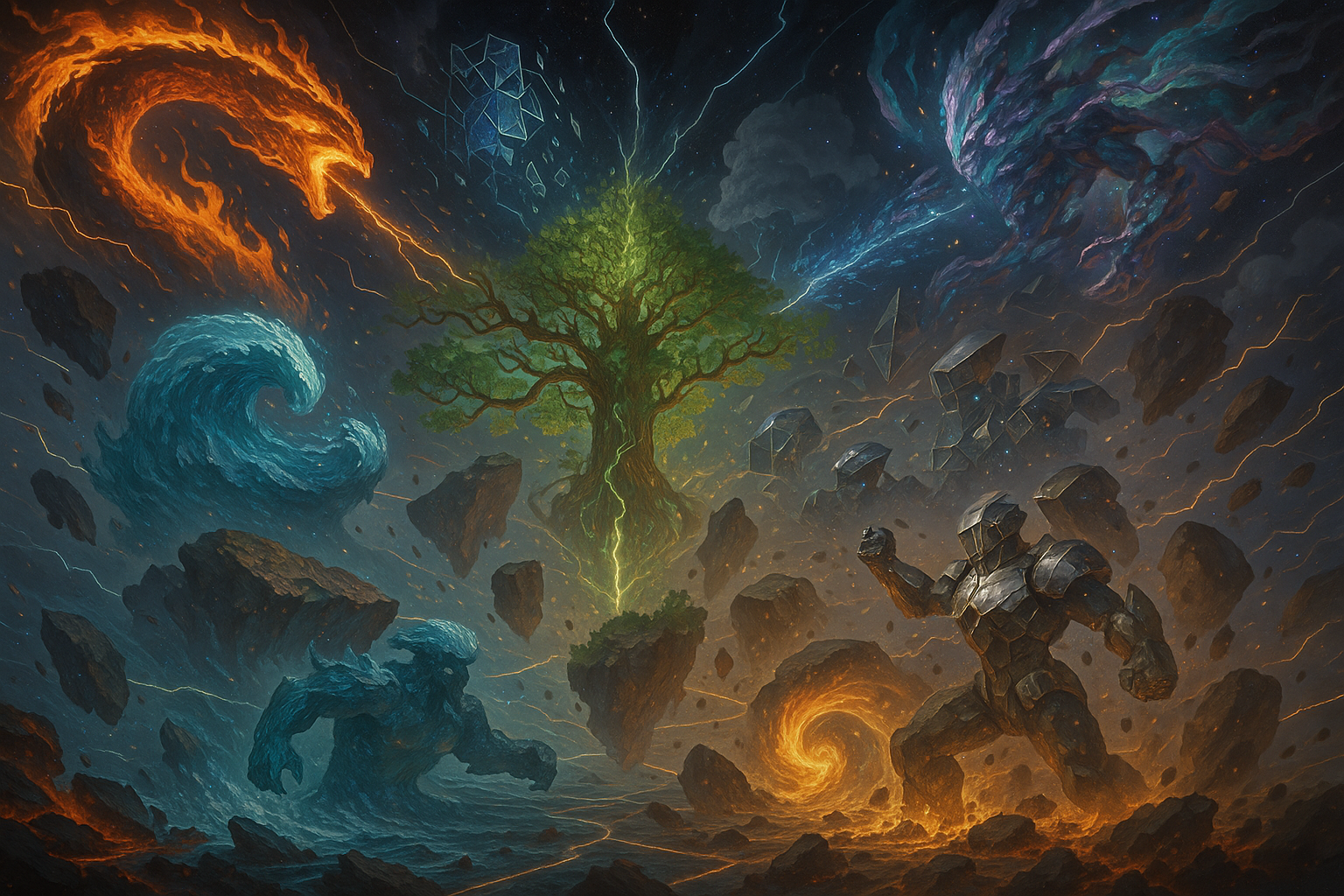 Minor Realm The Age of the Primordials Myth in Calethmar | World Anvil