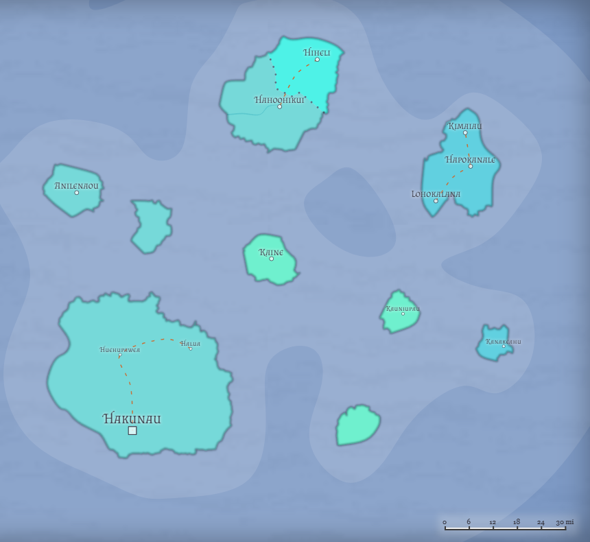 Ennea with Major cities and provinces