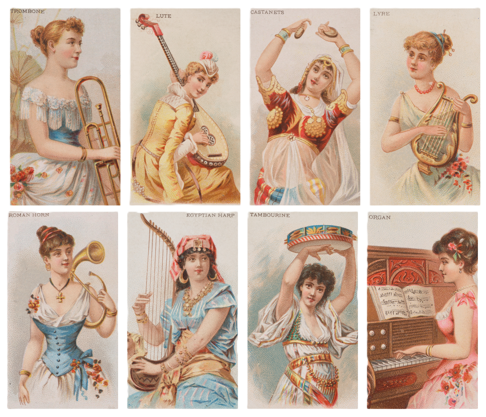 Cardinal Musicians with their specialty instruments