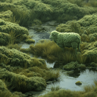 Green sheep GIF.gif