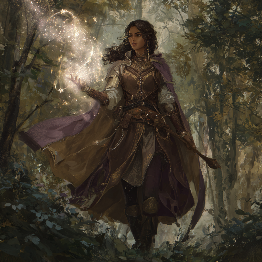 Female mage casting illusion spell.png