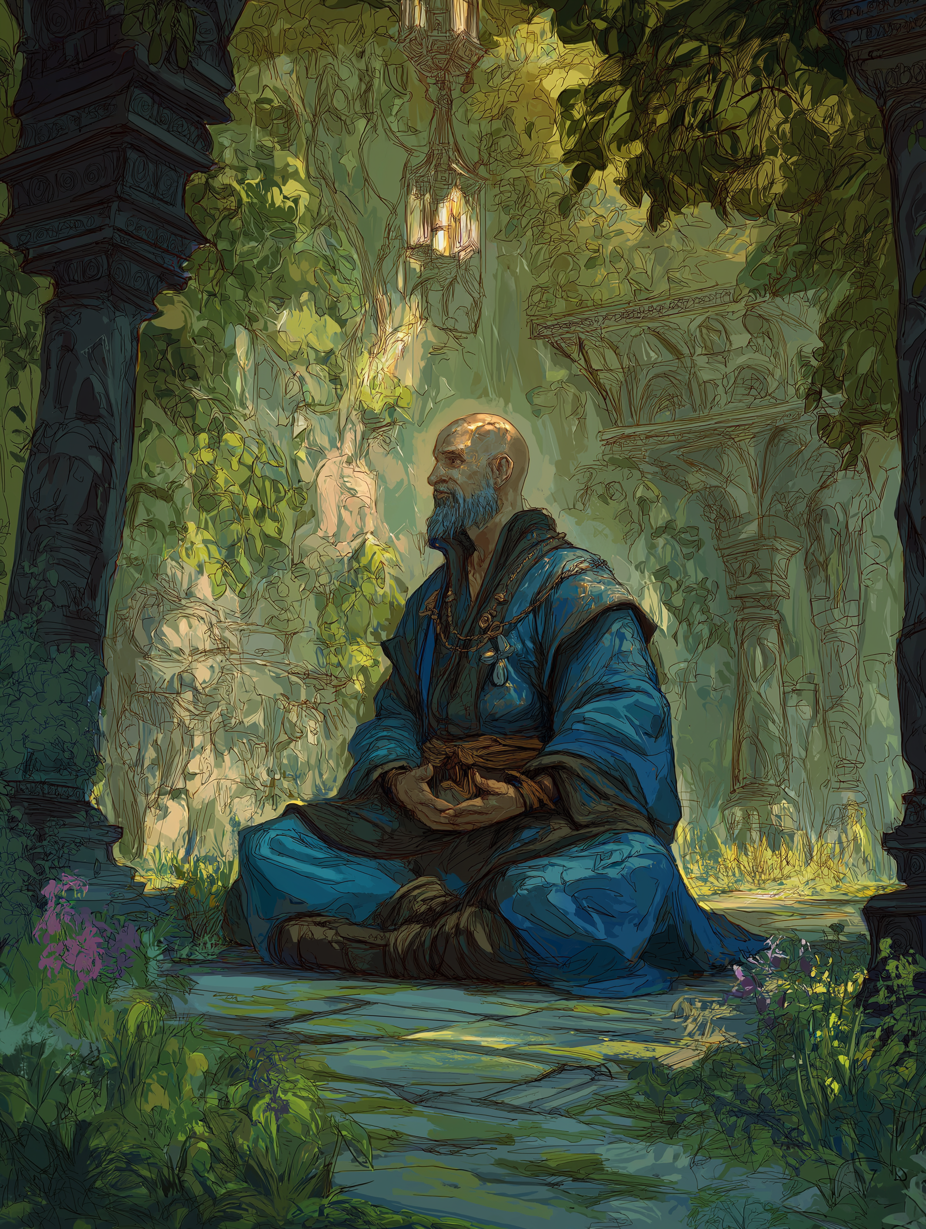 Meditating Human Tender with beard.png