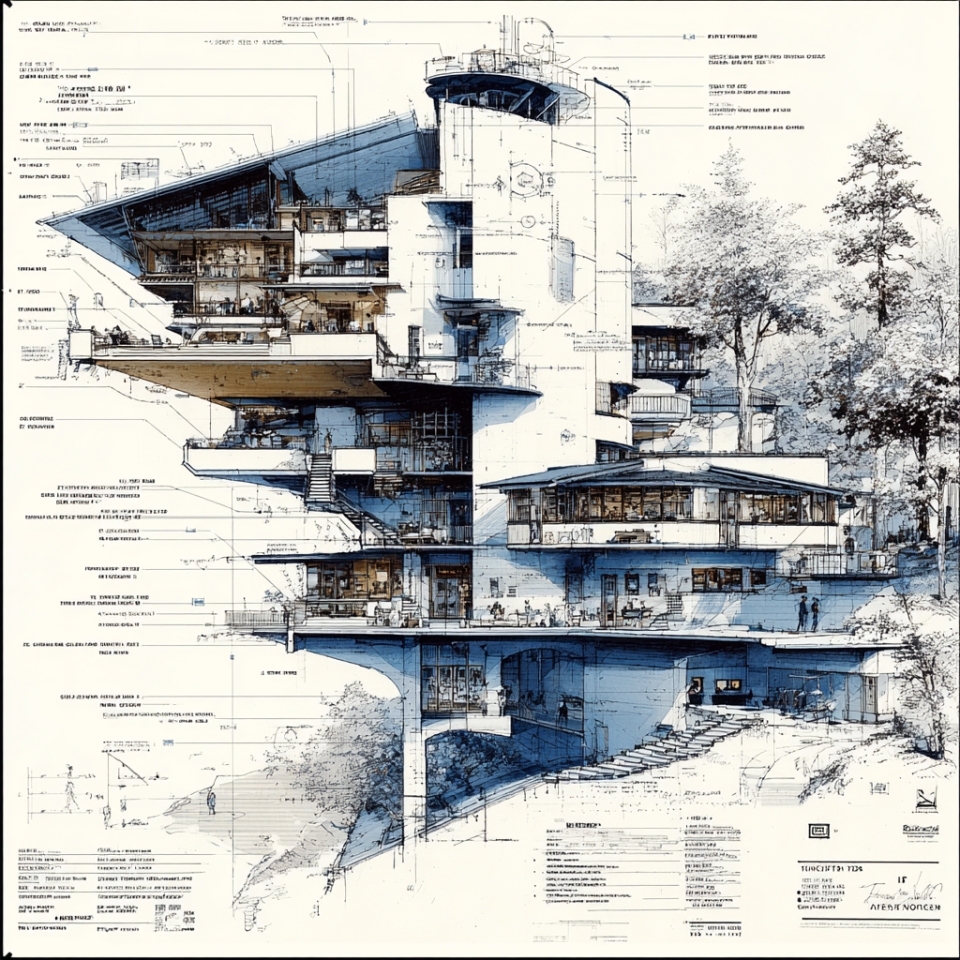 Mush Manor Side Cutaway