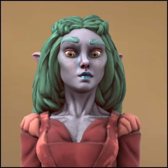 Lady Waters Figure