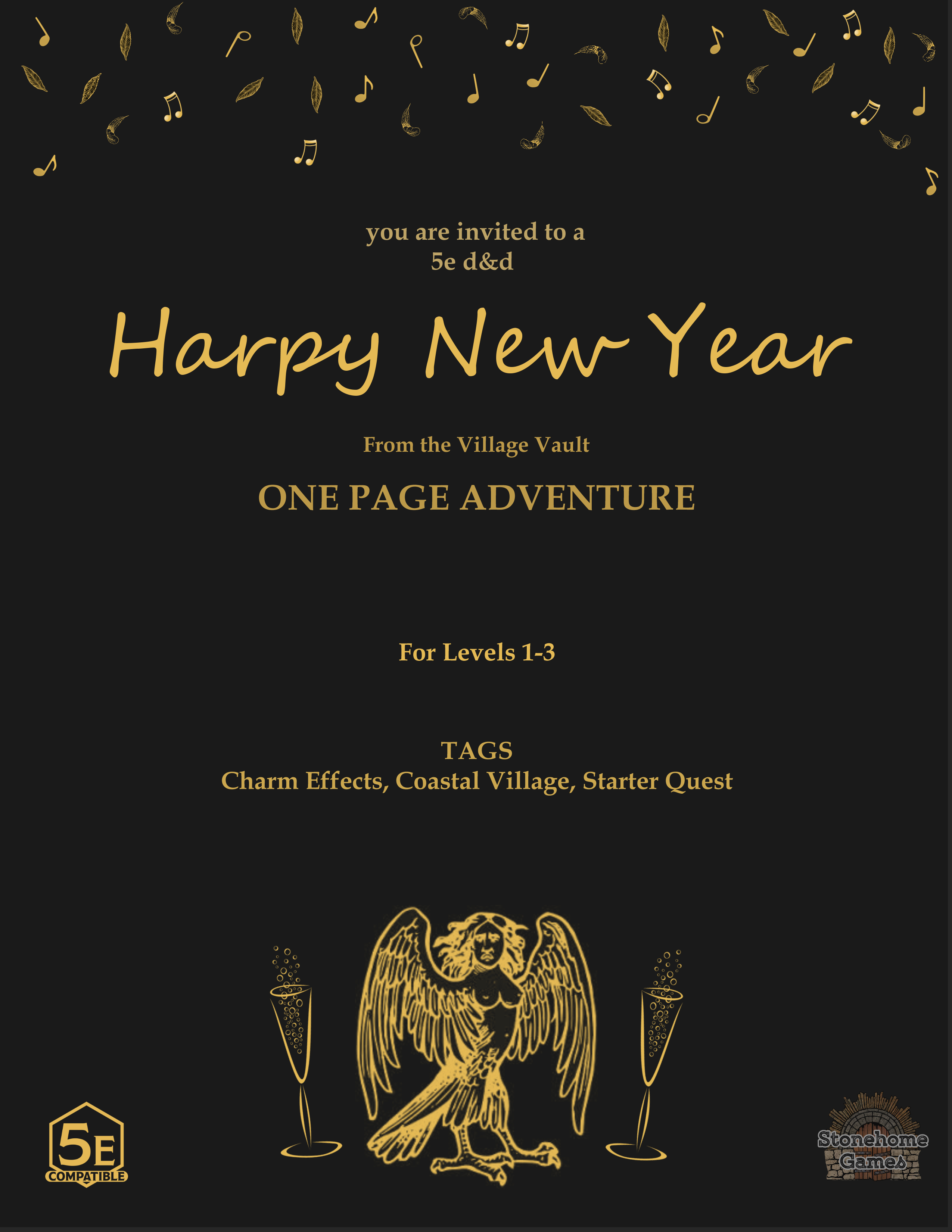 Harpy New Year Cover Harpy New Year Cover