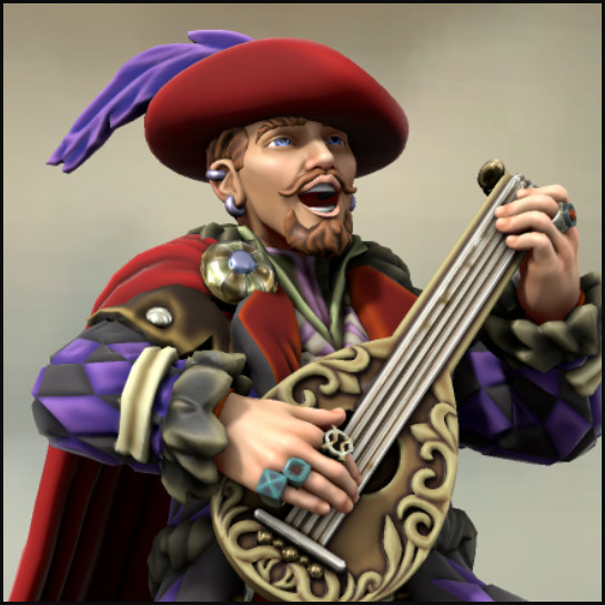Hieronymous Honeythroat figurine