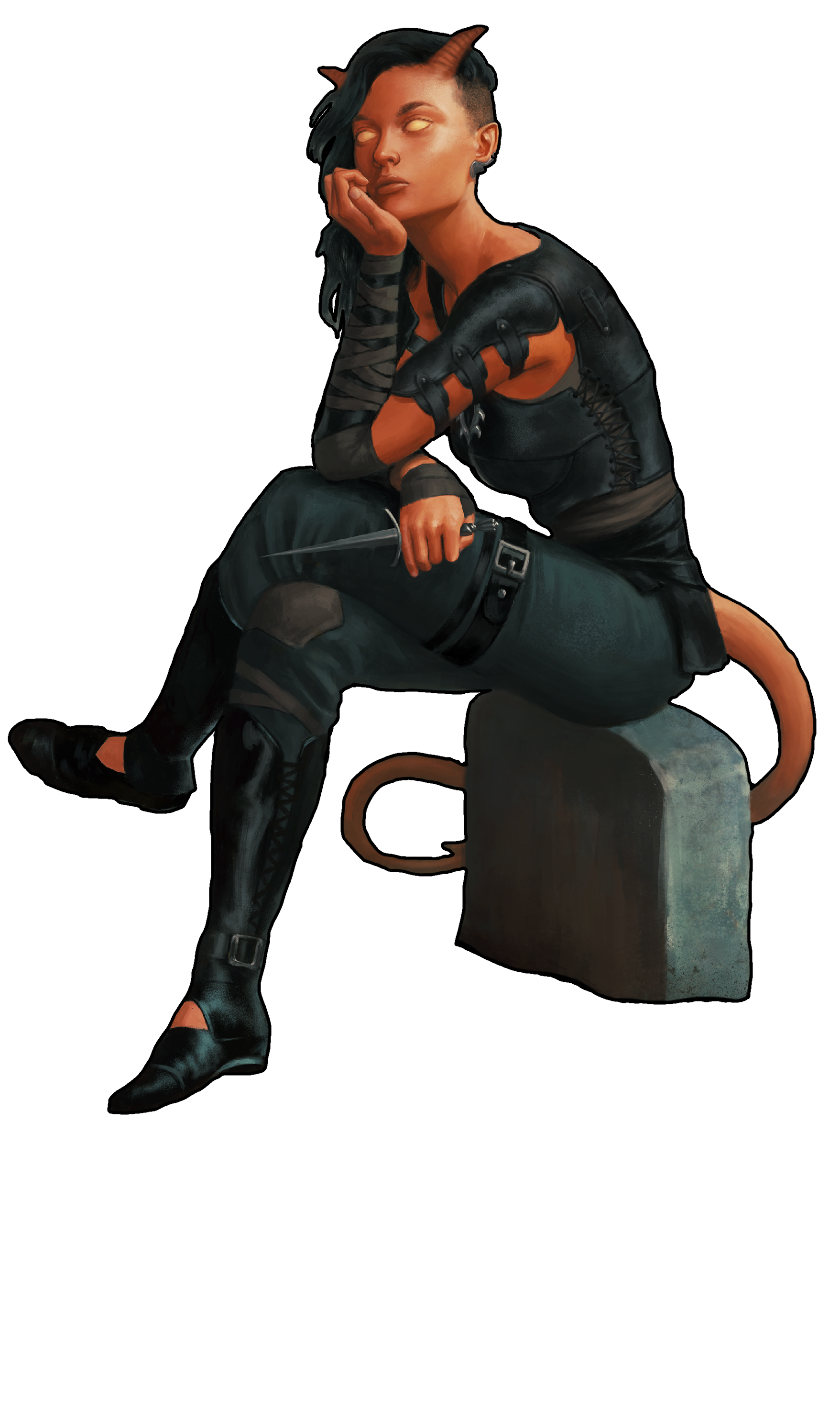 a Tiefling