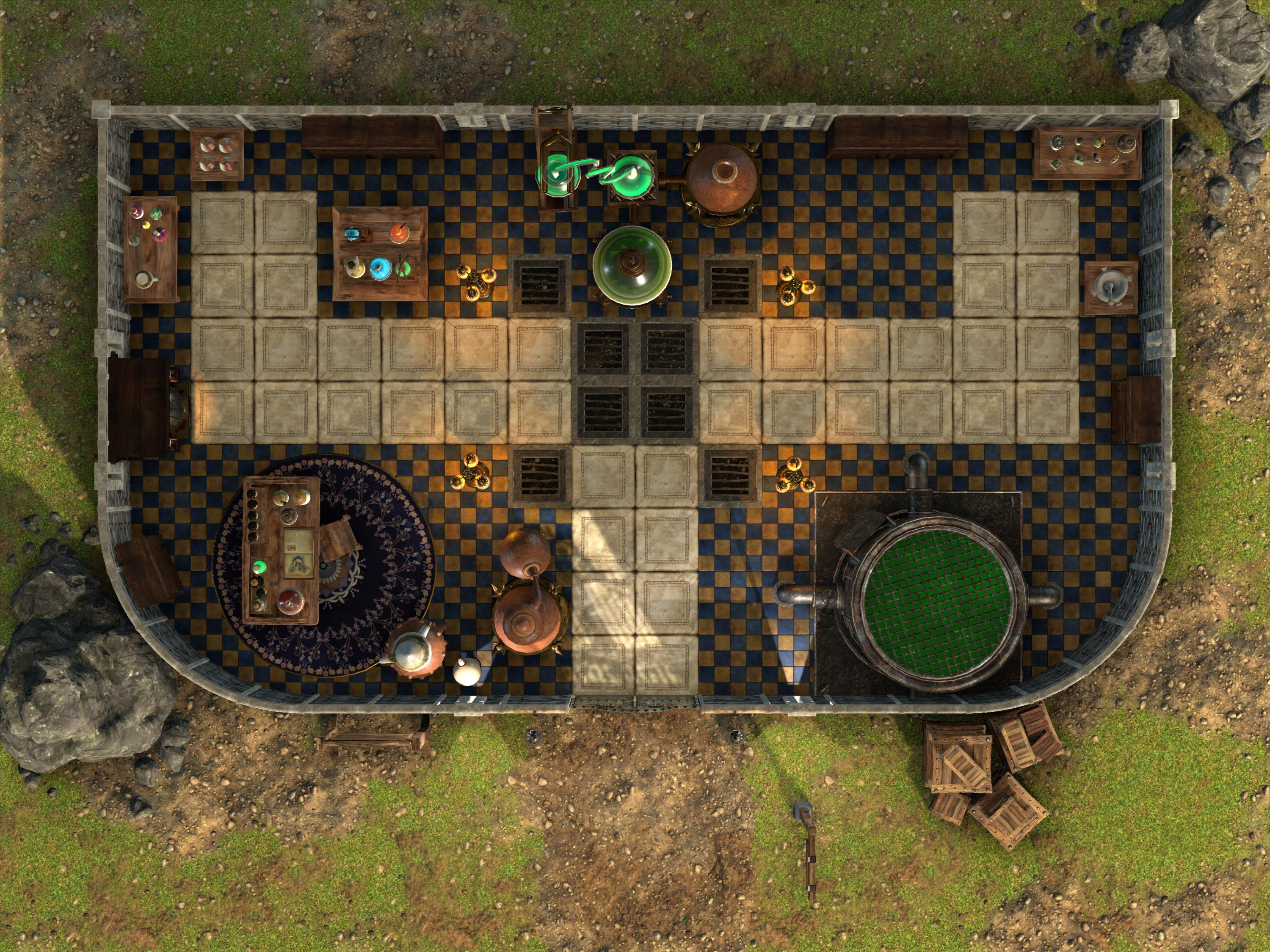 Alchemist Shop Alchemist Shop Battlemap