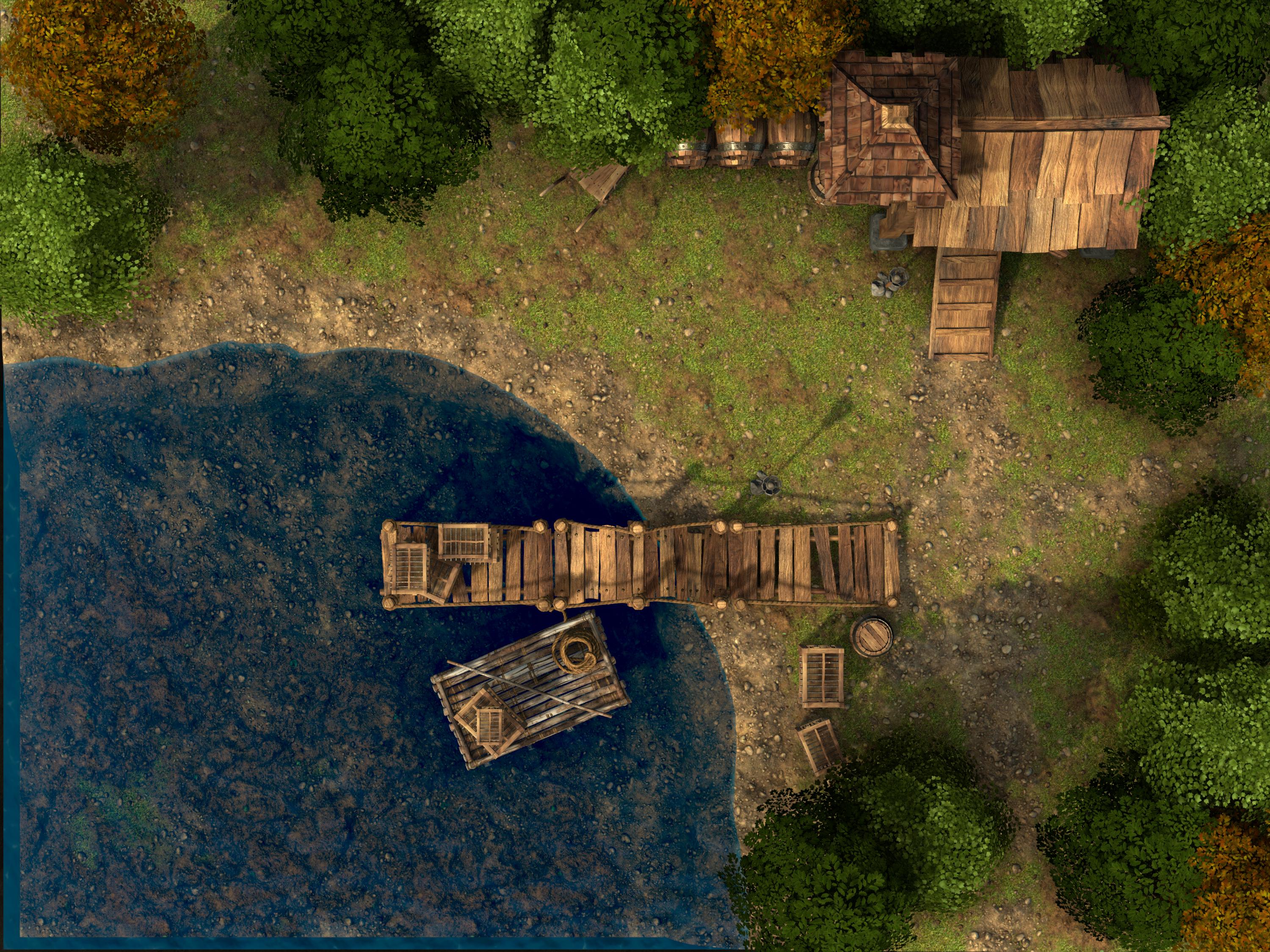 Smuggler's Den Smuggler's Den Battlemap