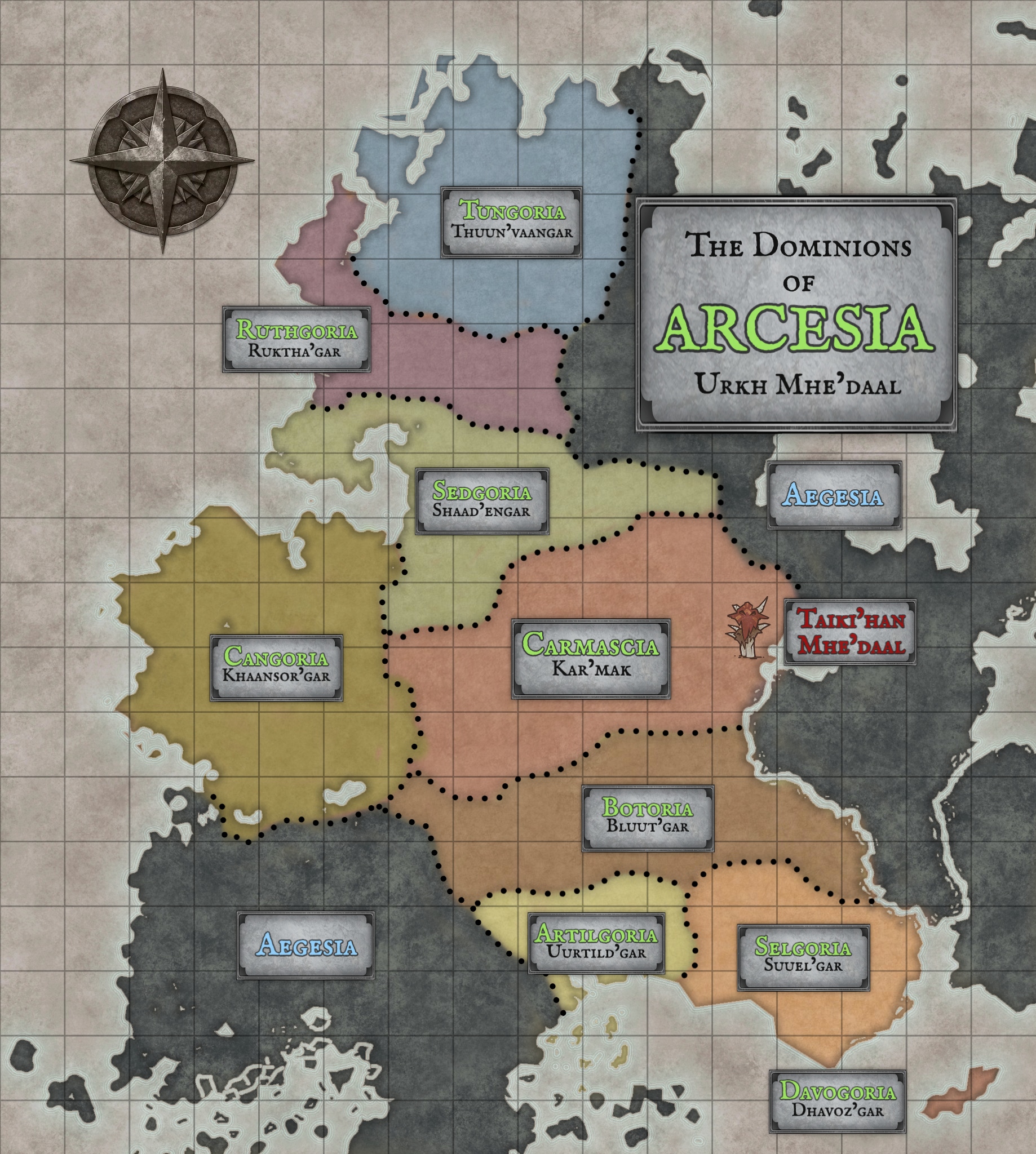 The Dominions of Arcesia