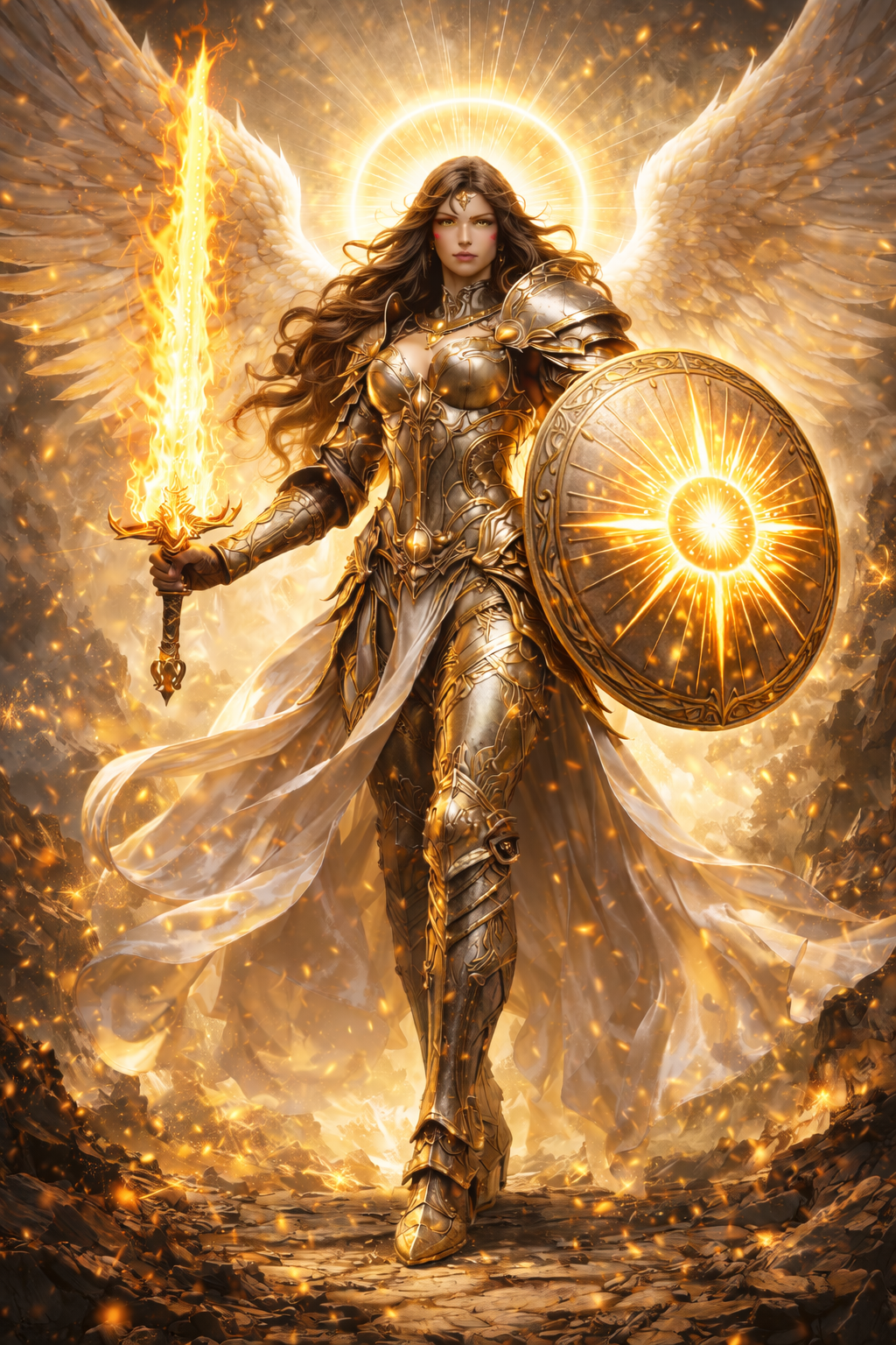 Liora – Goddess of Light and Truth Character in Aetharion | World Anvil