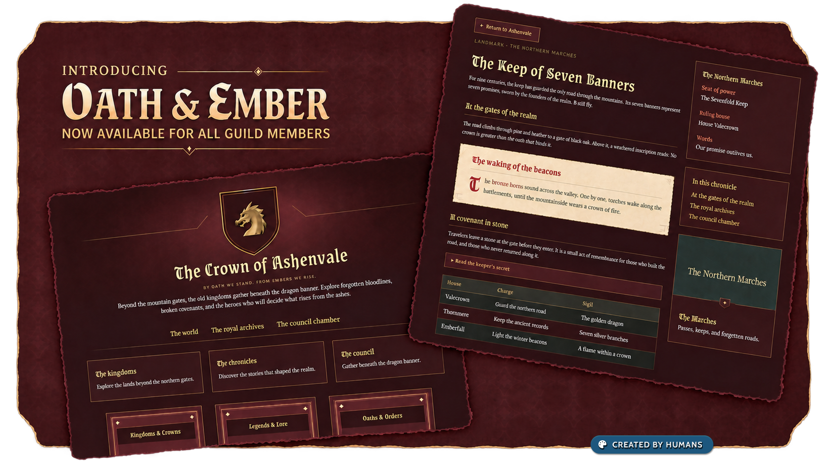 Oath & Ember Theme