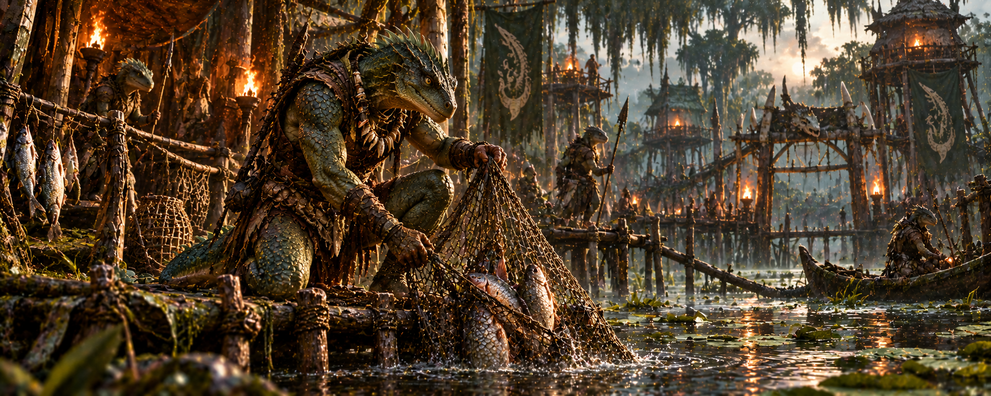 Lizardfolk Species in The Gods Will Regret This | World Anvil