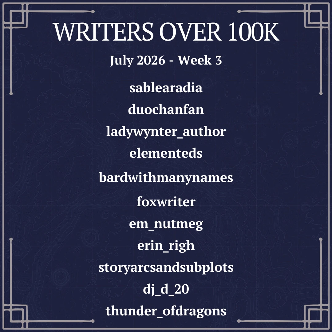 sablearadia, duochanfan, ladywynter_author, elementeds, bardwithmanynames, foxwriter, em_numeg, erin_righ, storyarcsandsubplots, dj_d_20, thunder_ofdragons