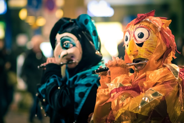 Fastnacht parade costumes
