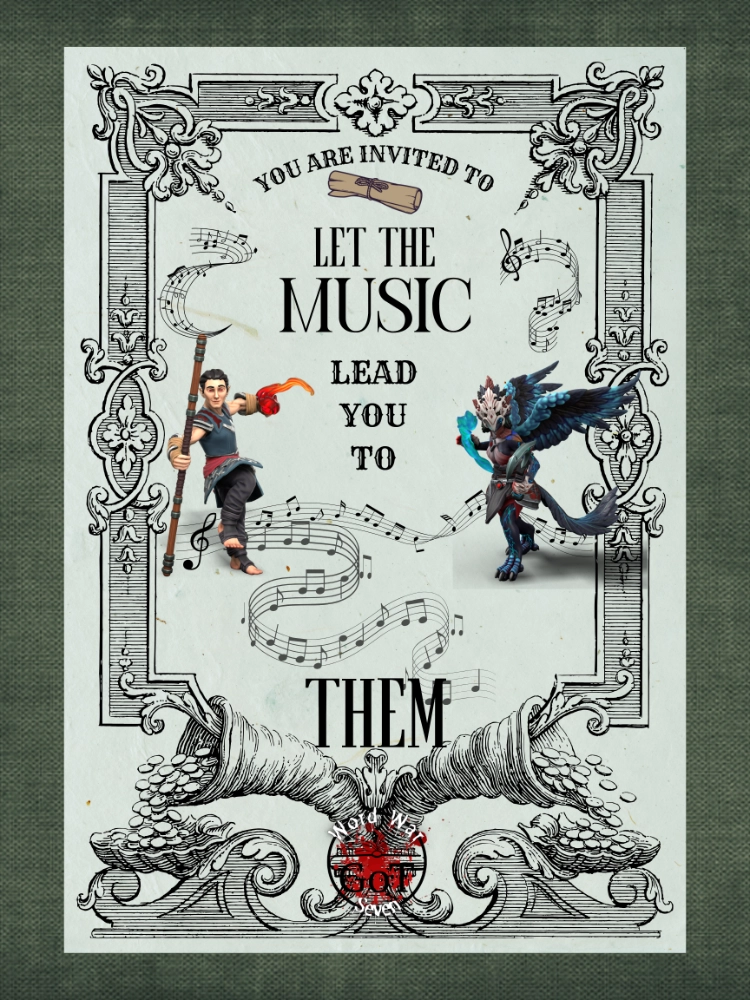 A musical poster with Talin and Marzanna saying 