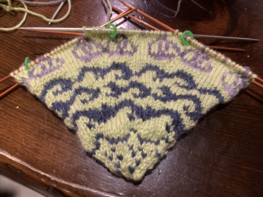 Knitted Heel-Up Sock