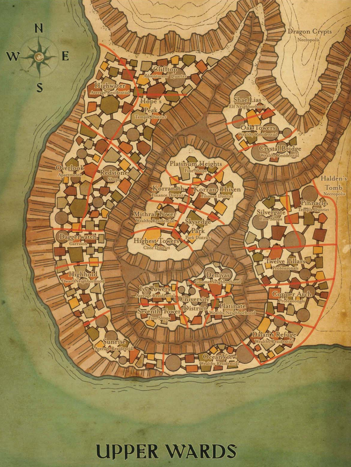 Sharn Settlement in Eberron: Big Damn Heroes | World Anvil