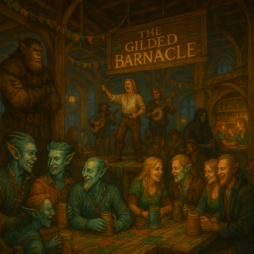 The Gilded Barnacle Building / Landmark in Aetherion | World Anvil