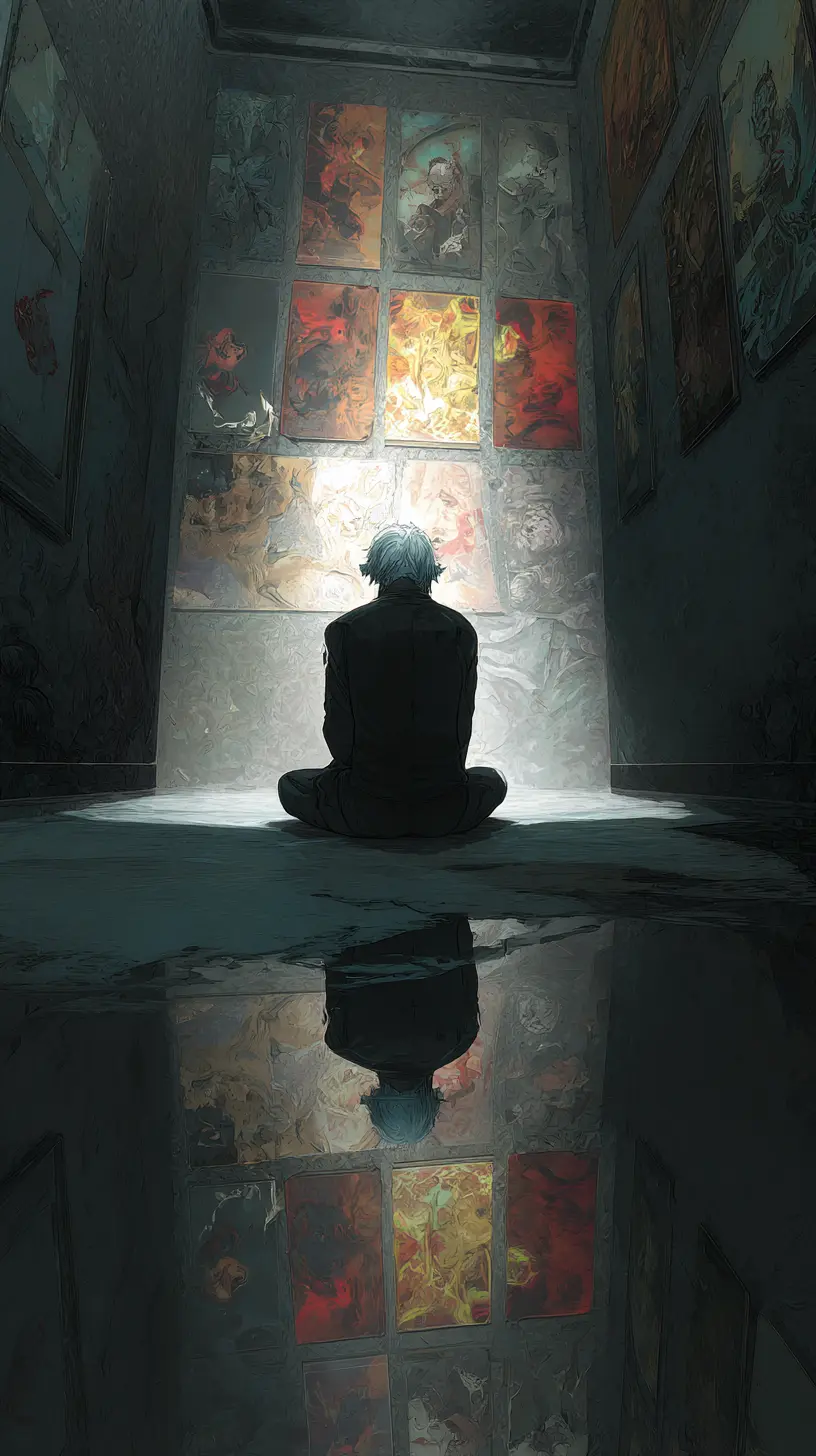 hanhula_concept_art_of_a_drow_man_kneeling_on_the_floor_in_quar_289a2056-b5ed-4079-9a4f-fc134a4abcfb.webp