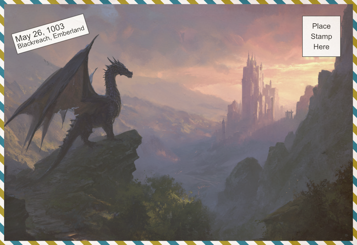 Blackreach, Emberland Postcard