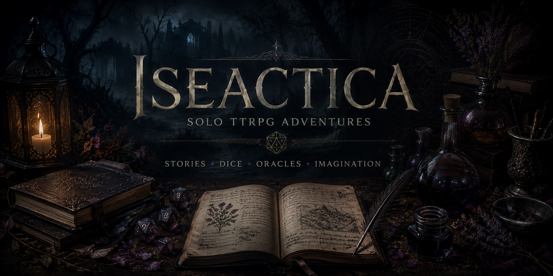 Cover of Iseactica - Solo Game Sessions
