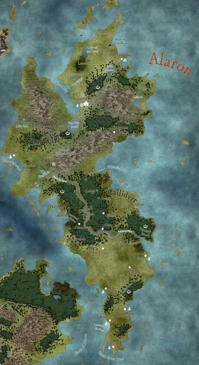 Alaron Geographic Location in Faerun | World Anvil
